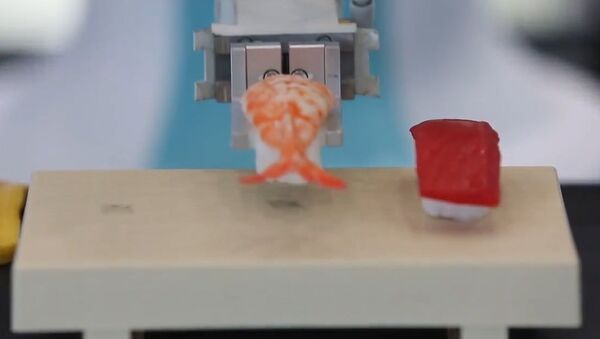 Robochef: Sushi Making Robot Unveiled in Japan - Sputnik International