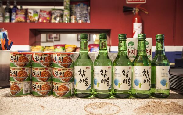 Korean food and alcohol - Sputnik International