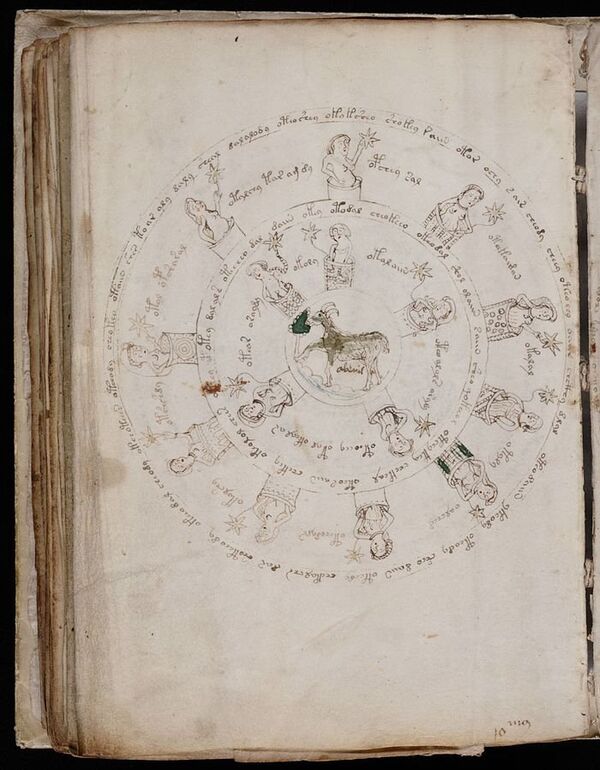 A page from the mysterious Voynich manuscript, which is undeciphered to this day. A page from the mysterious Voynich manuscript, which is undeciphered to this day. - Sputnik International