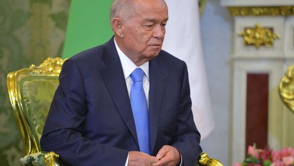 President of Uzbekistan Islam Karimov holds talks with Russian President Vladimir Putin in the Kremlin. (File) - Sputnik International