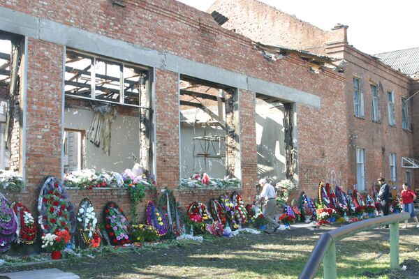 School No.1 in Beslan that was seized by terrorists. (File) School No.1 in Beslan that was seized by terrorists. (File) - Sputnik International