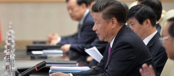 Russian September 4, 2016. Chinese President Xi Jinping during a meeting with Russian President Vladimir Putin in Hangzhou.Vladimir Putin on a visit to China. Day Two Russian September 4, 2016. Chinese President Xi Jinping during a meeting with Russian President Vladimir Putin in Hangzhou.Vladimir Putin on a visit to China. Day Two - Sputnik International