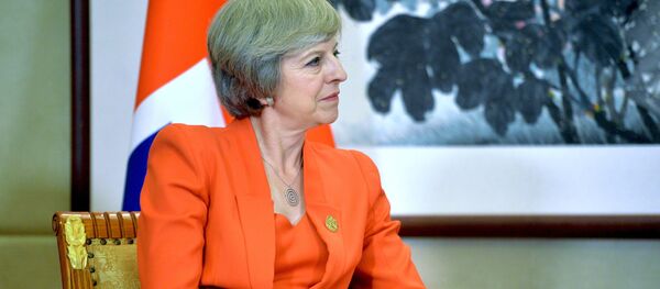 September 4, 2016. British Prime Minister Theresa May during a meeting with Russian President Vladimir Putin held as part of the G20 Summit in Hangzhou. - Sputnik International