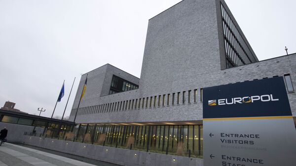 Exterior view of the Europol headquarters where participants gathered to attend the anti terror conference in The Hague, Netherlands, Monday, Jan. 11, 2016 - Sputnik International
