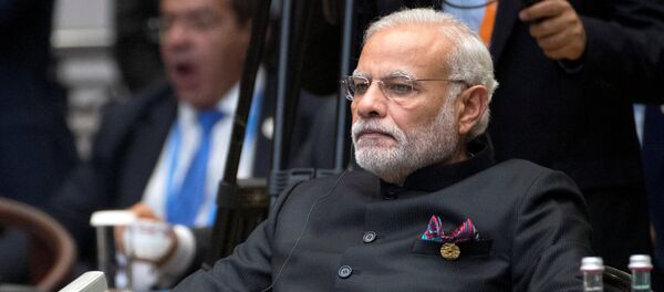 Indian Prime Minister Narendra Modi attends the G20 Summit in Hangzhou, Zhejiang province, China, September 4, 2016 Indian Prime Minister Narendra Modi attends the G20 Summit in Hangzhou, Zhejiang province, China, September 4, 2016 - Sputnik International