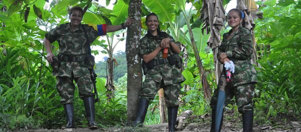 Guerrilleras de las FARC Guerrilleras de las FARC - Sputnik International