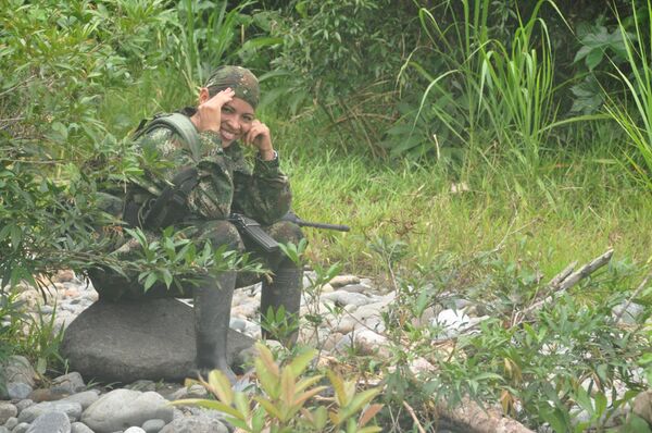 Olga, a FARC guerilla fighter - Sputnik International