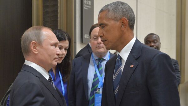 Putin and Obama at G20 Summit in Hangzhou - Sputnik International