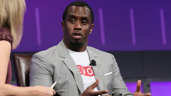 Sean Combs Speaking at The Cable Show 2014 - Sputnik International