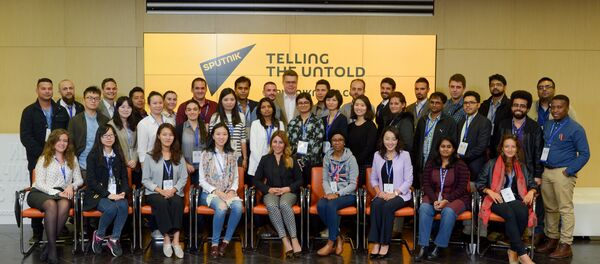 Sputnik School of Journalists Enrolls Students From 18 Countries - Sputnik International