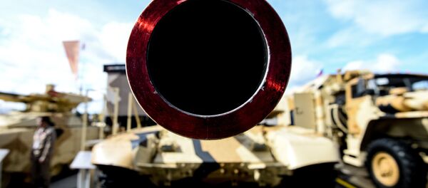Tank T-90MS at the Army 2016 Military Expo - Sputnik International