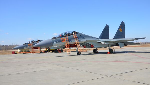 Kazakhstan Air Force Su-30SM - Sputnik International
