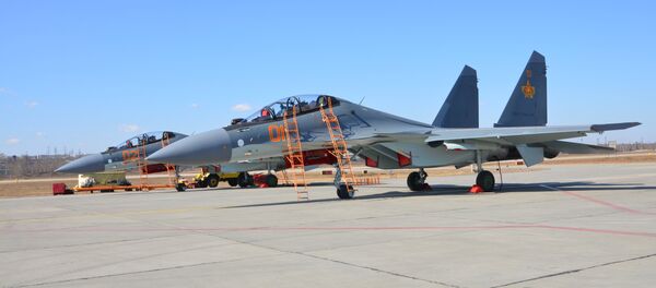 Kazakhstan Air Force Su-30SM - Sputnik International