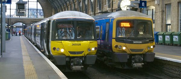 GTR trains at London King's Cross - Sputnik International