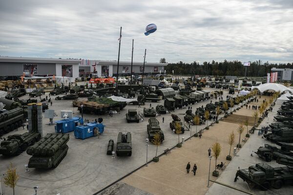 The Army-2016 forum, organized by the Russian Defense Ministry, which ran between September 6 and 11. The forum was held in the military-themed Patriot Park in Kubinka outside Moscow and at numerous sites throughout Russia's military districts. - Sputnik International