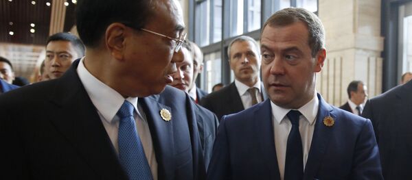 Prime Minister Dmitrty Medvedev visits Laos Prime Minister Dmitrty Medvedev visits Laos - Sputnik International