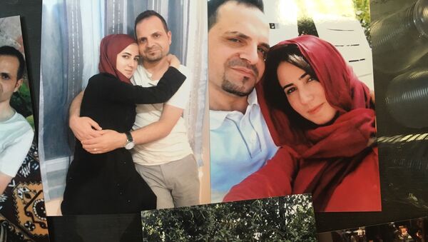 Copy of the photos Bashar provided to the Home Office showing him and his wife. - Sputnik International