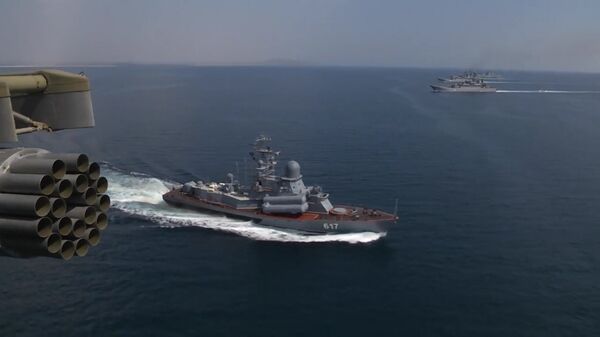 Black Sea Navy Fleet and the Caspian Flotilla took part in strategic drills. File photo. - Sputnik International