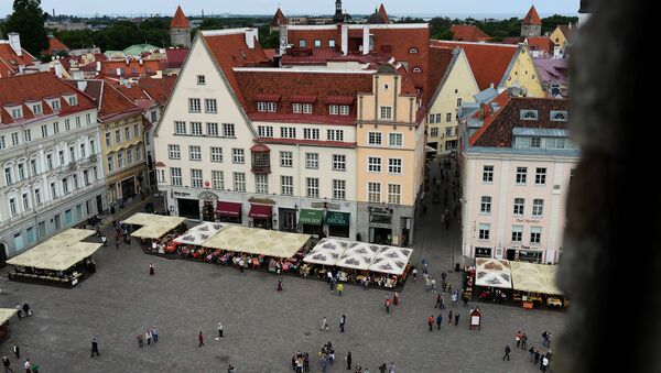 Town Hall Square in Tallinn. (File) - Sputnik International