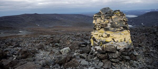 General view of the Halti mountain, on the Finnish and Norwegian borders, in Enontekio, Finland. - Sputnik International