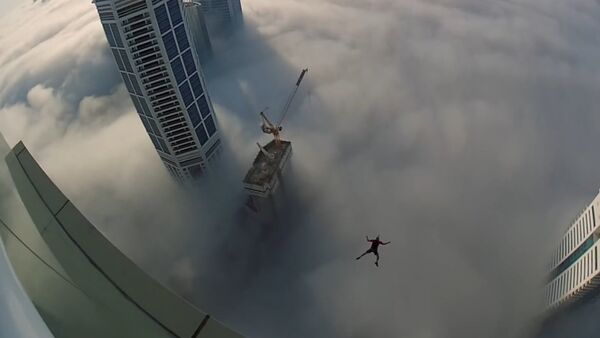 Leap of Faith | BASE Jump into Clouds - Sputnik International