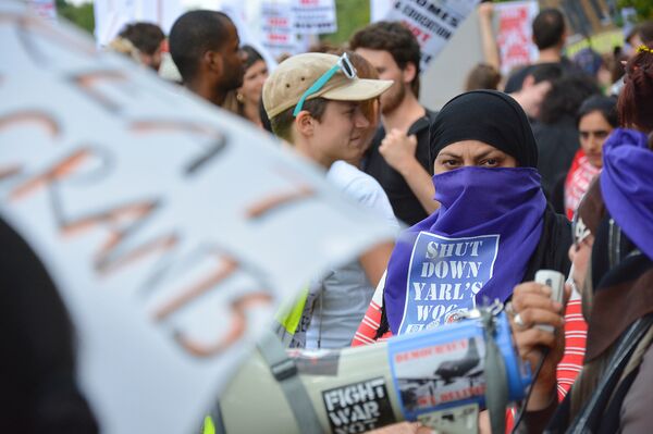 Protesters have been calling for Yarls Wood to be closed down for decades. Protesters have been calling for Yarls Wood to be closed down for decades. - Sputnik International