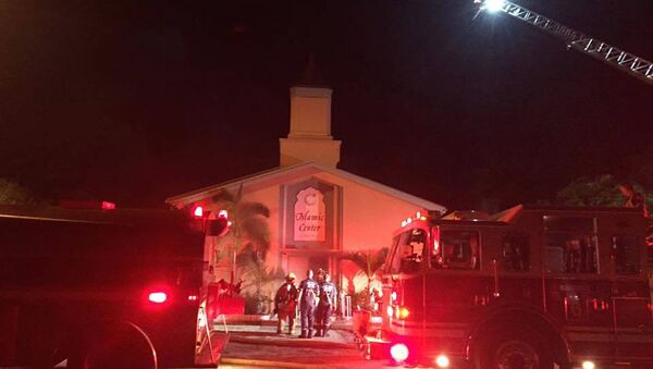 Mosque Where Orlando Gunman Prayed Goes Up in Flames - Sputnik International
