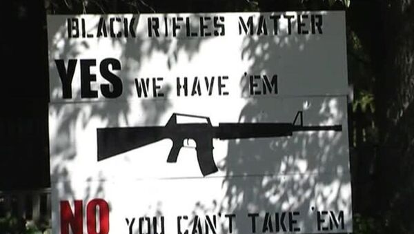 ‘Black Rifles Matter’ Sign Causes Controversy in Maine - Sputnik International