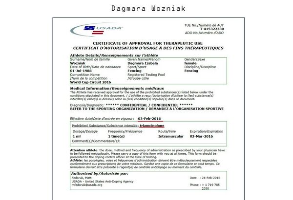 WADA data on Dagmara Wozniak WADA data on Dagmara Wozniak - Sputnik International