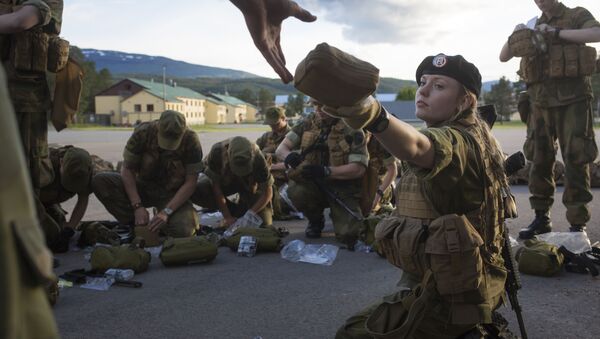 First Female Recruits of Norway's Army - Sputnik International