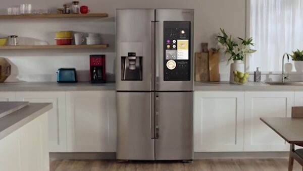 SAMSUNG Family Hub SMARTEST Refrigerator - Sputnik International
