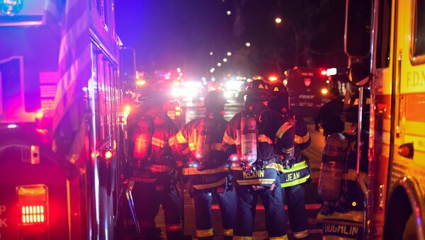 Fire Department and Police Respond to Manhattan Explosion/Attack - Sputnik International