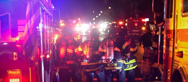 Fire Department and Police Respond to Manhattan Explosion/Attack - Sputnik International