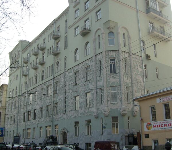 Apartment house on Chistye Prudy (Clear Ponds). Apartment house on Chistye Prudy (Clear Ponds). - Sputnik International