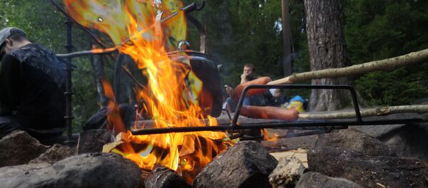 Thousands of Finns Pack Their Sleeping Bags to Admire Mother Nature Thousands of Finns Pack Their Sleeping Bags to Admire Mother Nature - Sputnik International