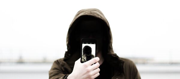 Mobile phone user Mobile phone user - Sputnik International