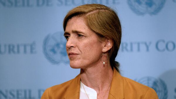 US Ambassador to the United Nations, Samantha Power - Sputnik International