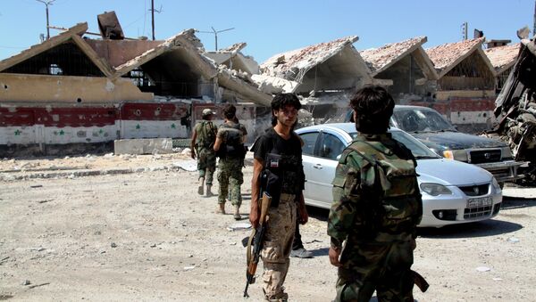 Syrian army troops. (File) - Sputnik International
