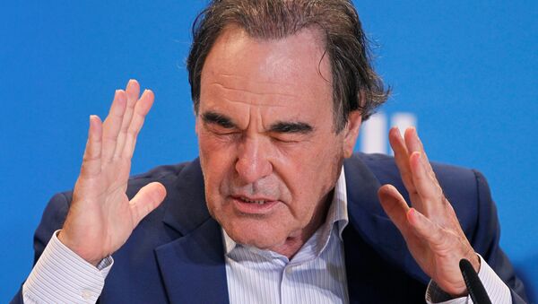 Director Oliver Stone attends a press conference to promote the film Snowden at TIFF, the Toronto International Film Festival, in Toronto. - Sputnik International