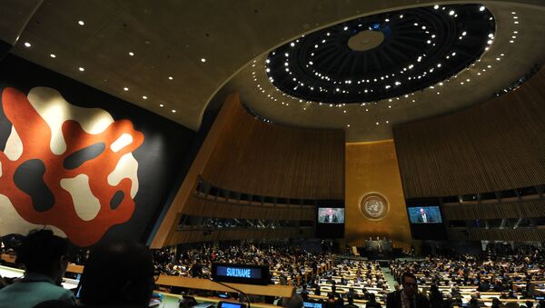 The hall of the UN General Assembly. (File) - Sputnik International