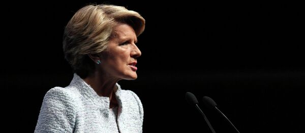 Australian foreign minister Julie Bishop - Sputnik International