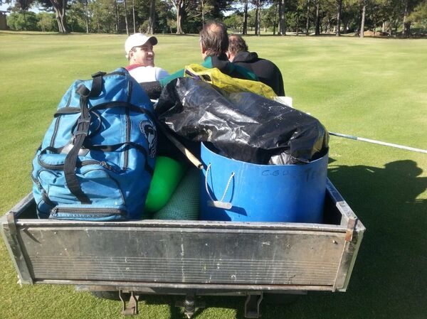 Daniel and César Barreiro at the golf club Daniel and César Barreiro at the golf club - Sputnik International