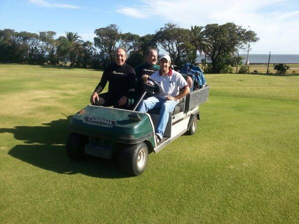 Daniel and César Barreiro at the golf club Daniel and César Barreiro at the golf club - Sputnik International