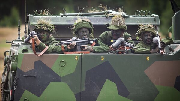 Swedish soldiers (photo used for illustration purpose) - Sputnik International