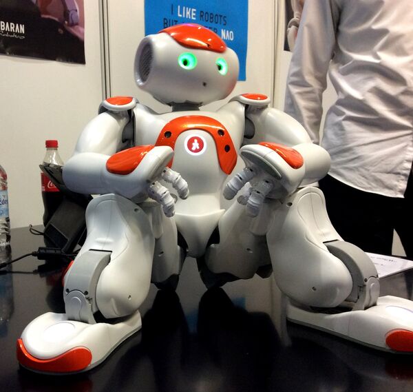 Interacting robot Nao - Sputnik International