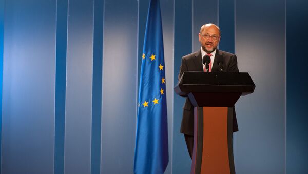 European Parliament President Martin Schulz - Sputnik International