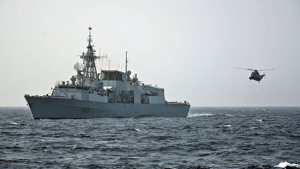 The Royal Canadian Navy frigate HMCS Toronto - Sputnik International
