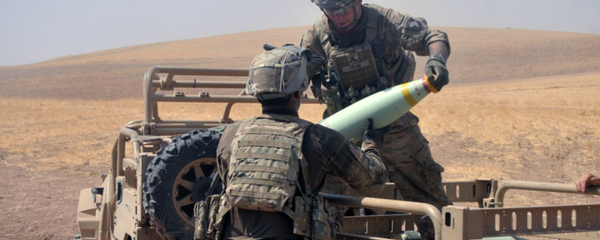 Coalition Forces Load White Phosphorus Munitions for Battle in Iraq Against Daesh - Sputnik International