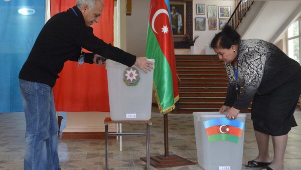 Preparing for election in Azerbaijan - Sputnik International