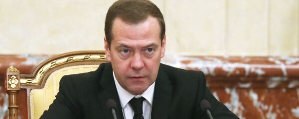 Russian Prime Minister Dmitry Medvedev Russian Prime Minister Dmitry Medvedev - Sputnik International